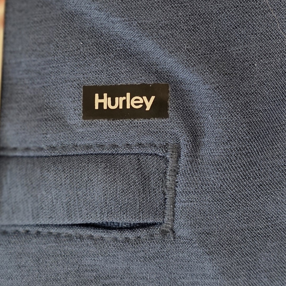 Hurley Men's Navy Hybrid Walkshorts - Picture 2 of 4